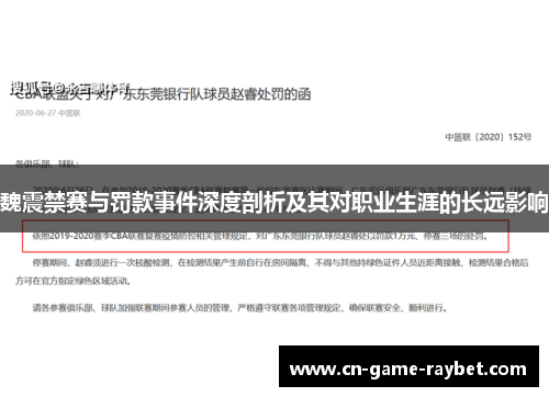 魏震禁赛与罚款事件深度剖析及其对职业生涯的长远影响